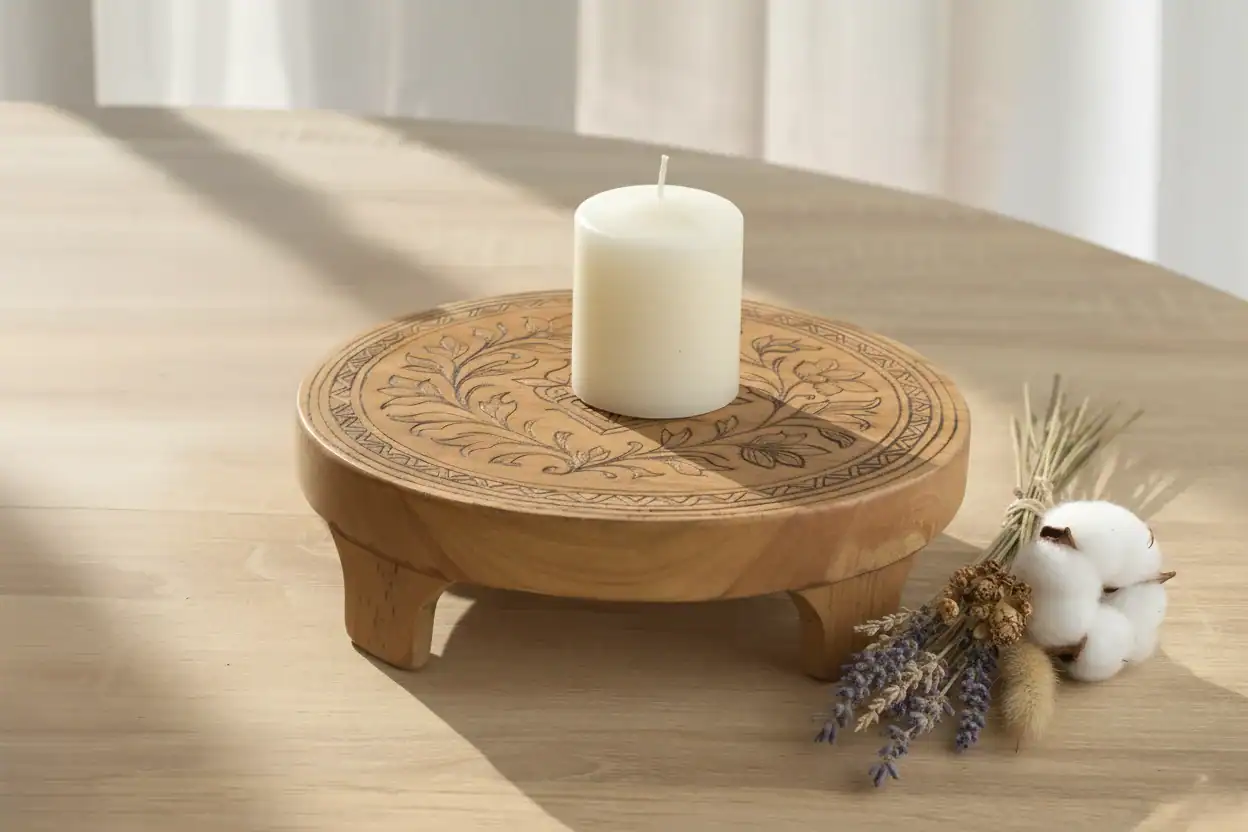 presentoir-artisanal-pyrogravure-bois-floral-3